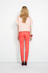 SLIM TROUSERS PLAIN